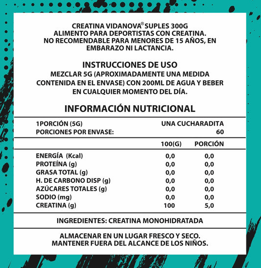 Creatina Monohidratada Micronizada Pro 300 g
