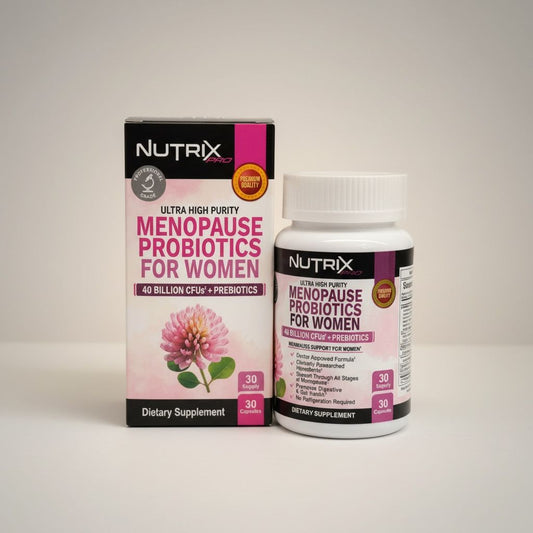 Nutrix Menopause Probiotics for Women – Suplemento Probiótico para la Menopausia
