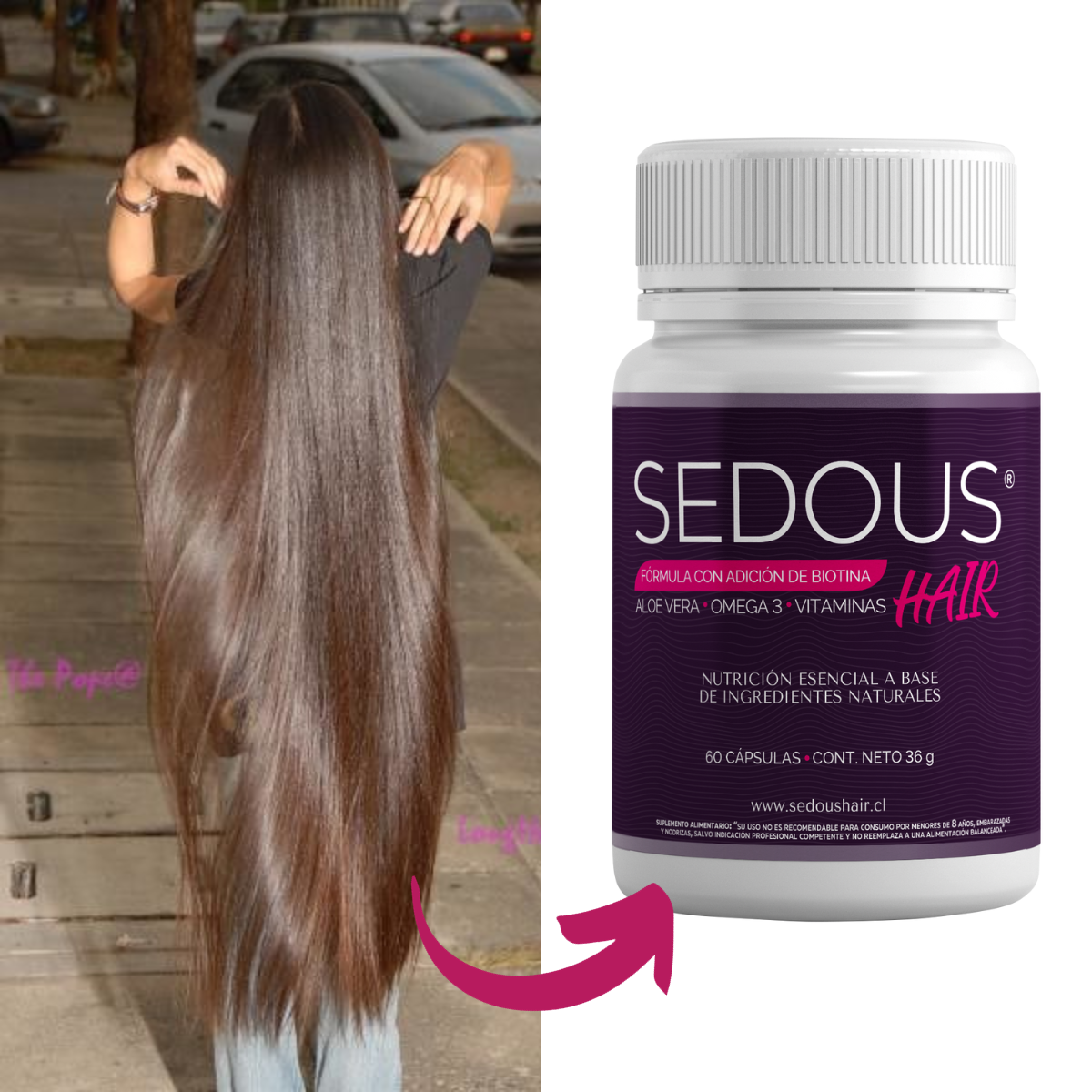 Sedous Hair 60 cápsulas