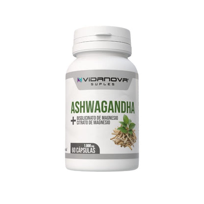 Ashwagandha con Magnesio - NAD+ Resveratrol