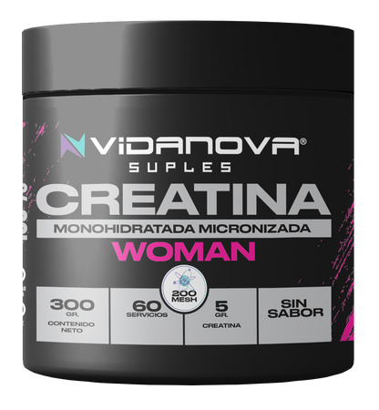 Creatina Monohidratada Micronizada Woman 300 g