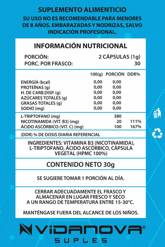 NAD+ Precursor – 60 Cápsulas