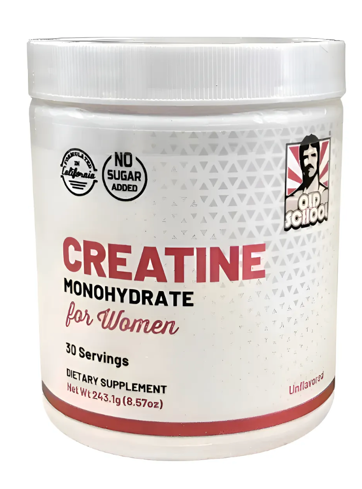 Old School Labs Creatina Monohidratada para Mujeres. 240gr