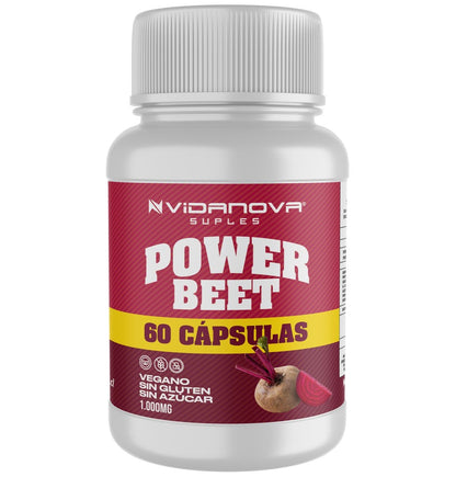 Suples Power Beet 1000 mg – 60 Cápsulas