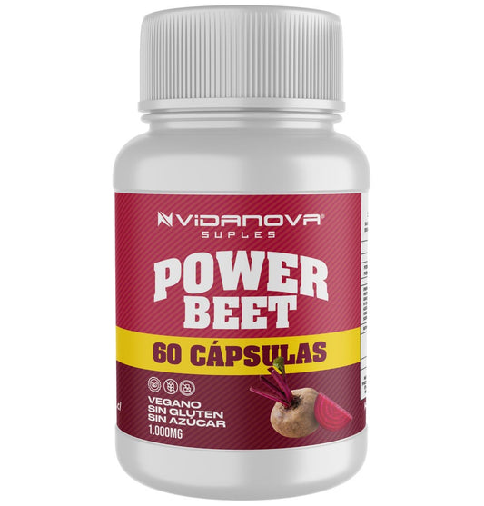 Suples Power Beet 1000 mg – 60 Cápsulas