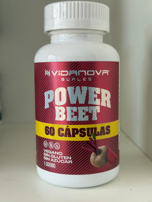 Suples Power Beet 1000 mg – 60 Cápsulas