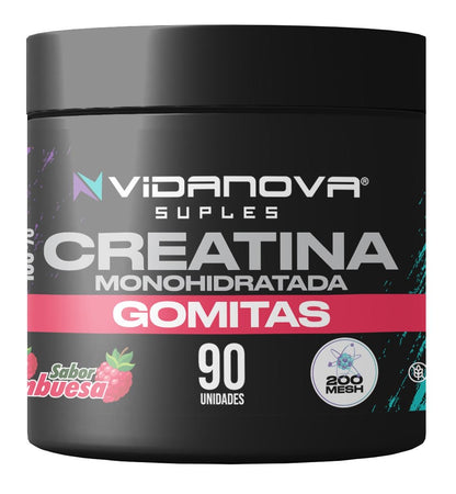 Creatina Monohidratada en Gomitas – 90 Unidades 💪