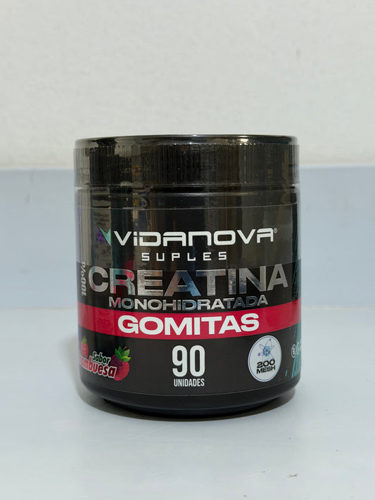Creatina Monohidratada en Gomitas – 90 Unidades 💪