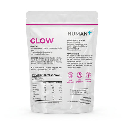 Colágeno + Belleza Human Glow 360gr