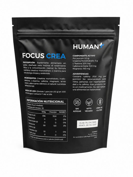 Creatina Enfoque mental 300 grs