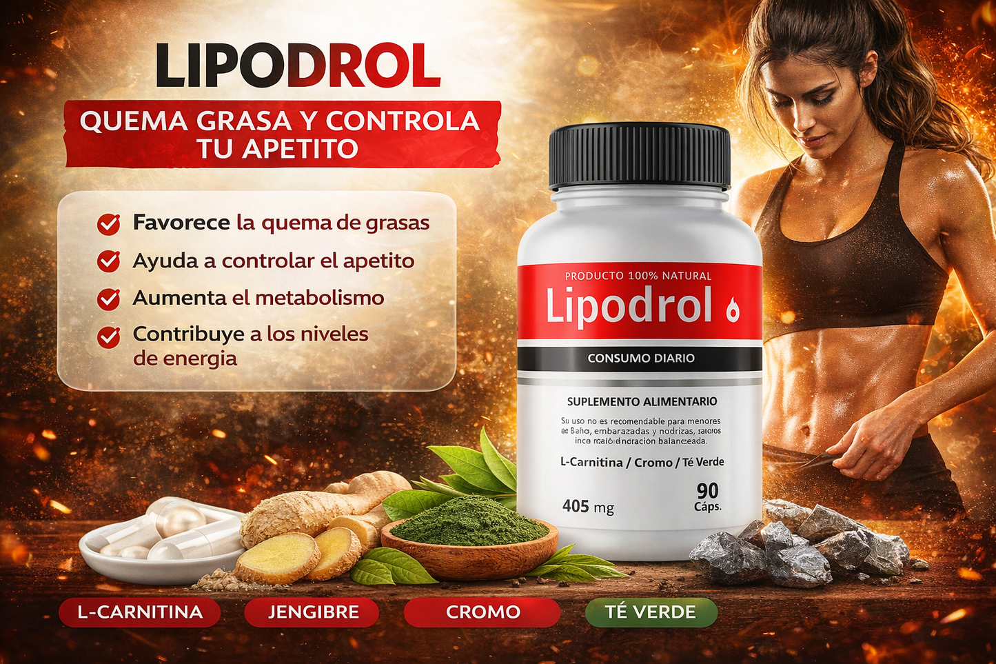 Lipodrol – 90 Cápsulas