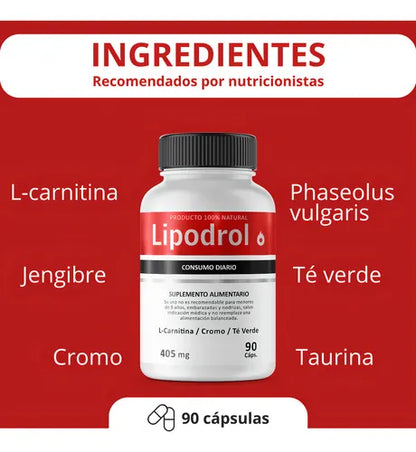 Lipodrol – 90 Cápsulas