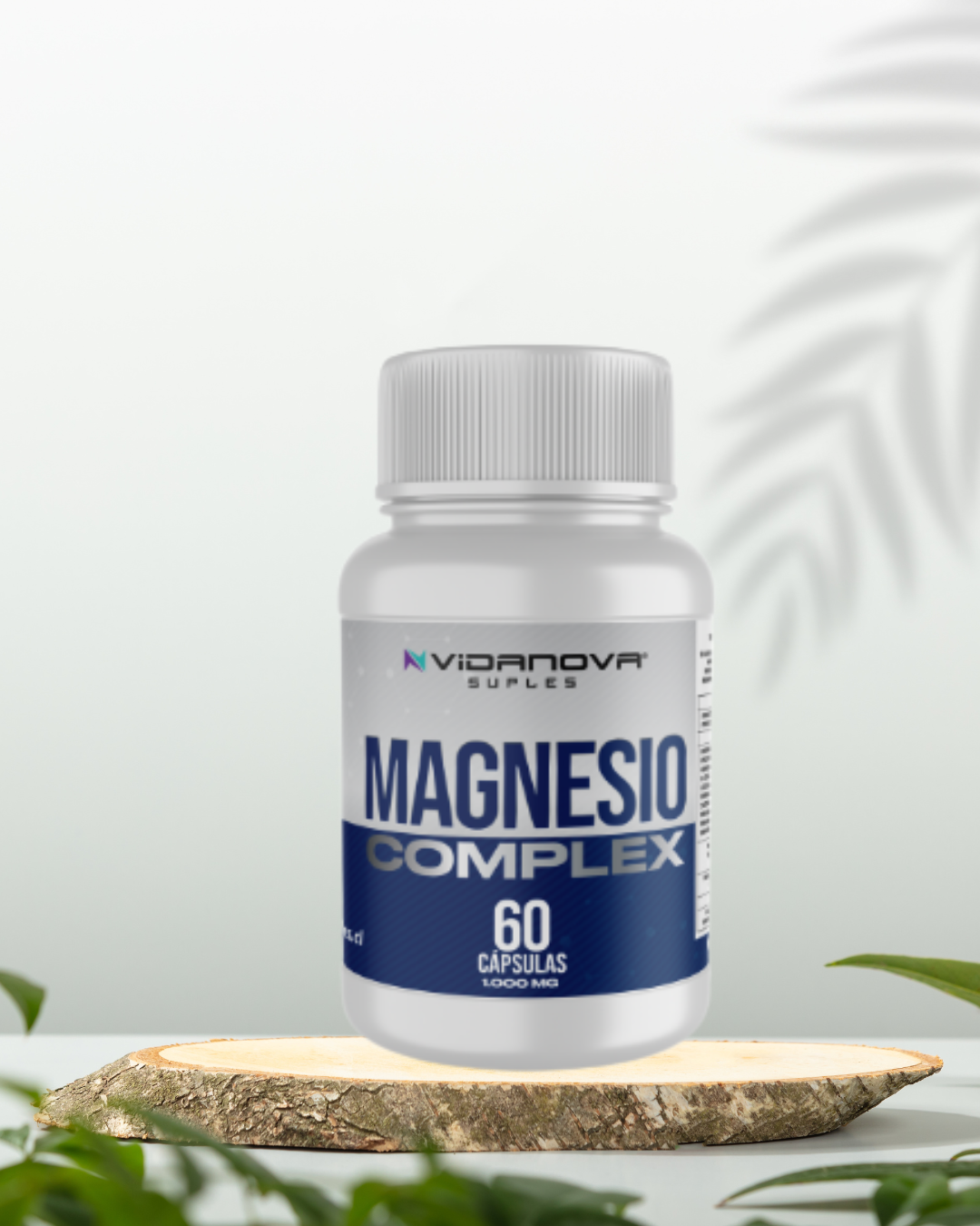 Magnesio Complex  60 Cápsulas – Bisglicinato, Malato y Citrato