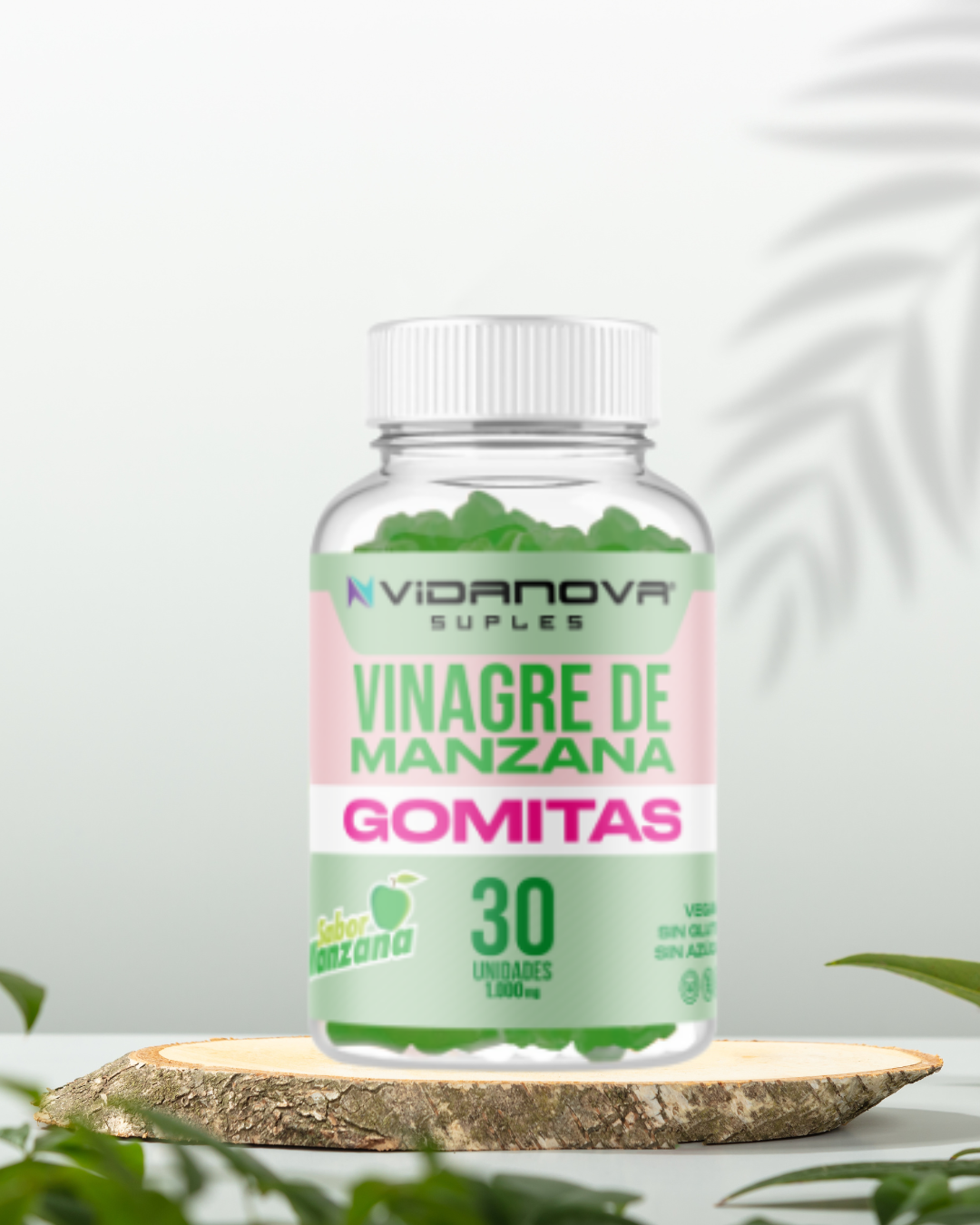 Vinagre de Manzana Gomitas – 30 Unidades